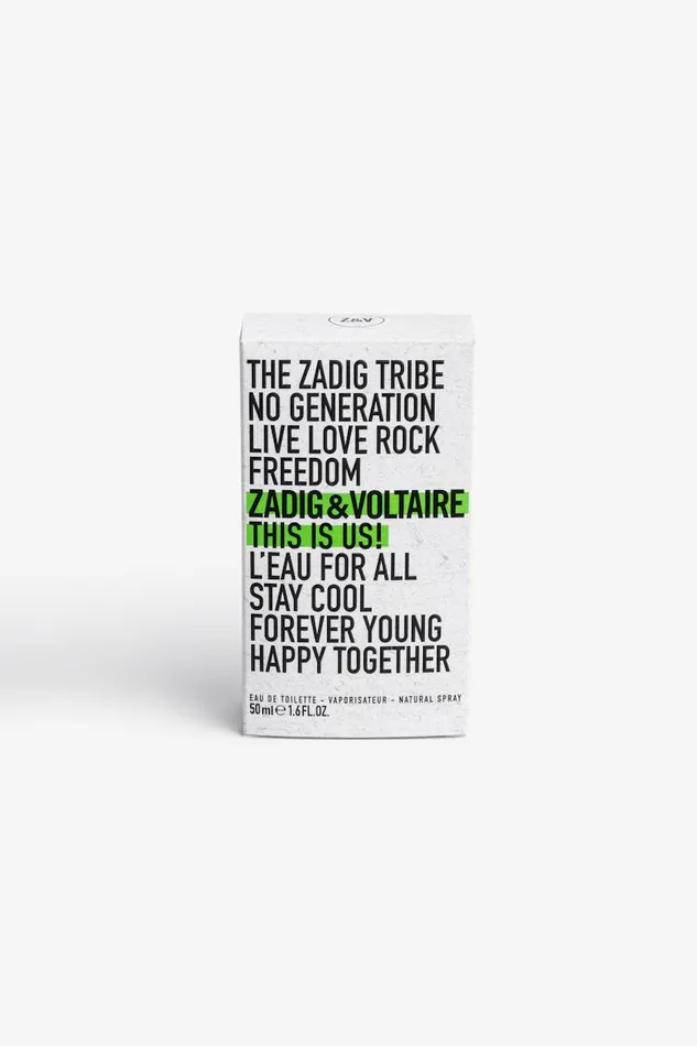 Women Zadig and Voltaire Fragrance This Is Us L039Eau For All 50ML White