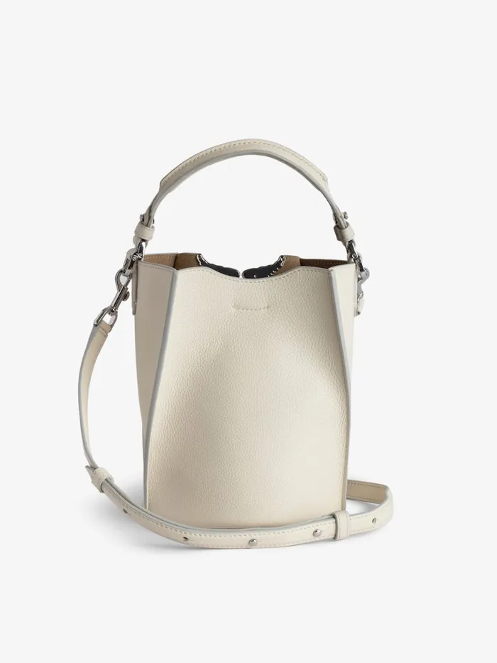 Women Zadig and Voltaire Handbags Borderline Bucket Bag Flash