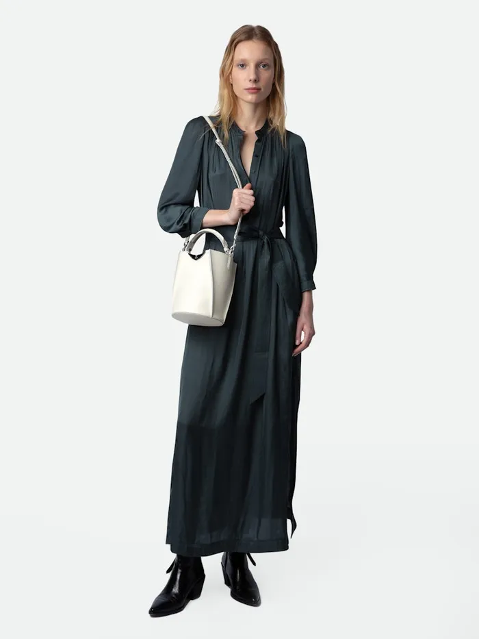 Women Zadig and Voltaire Handbags Borderline Bucket Bag Flash