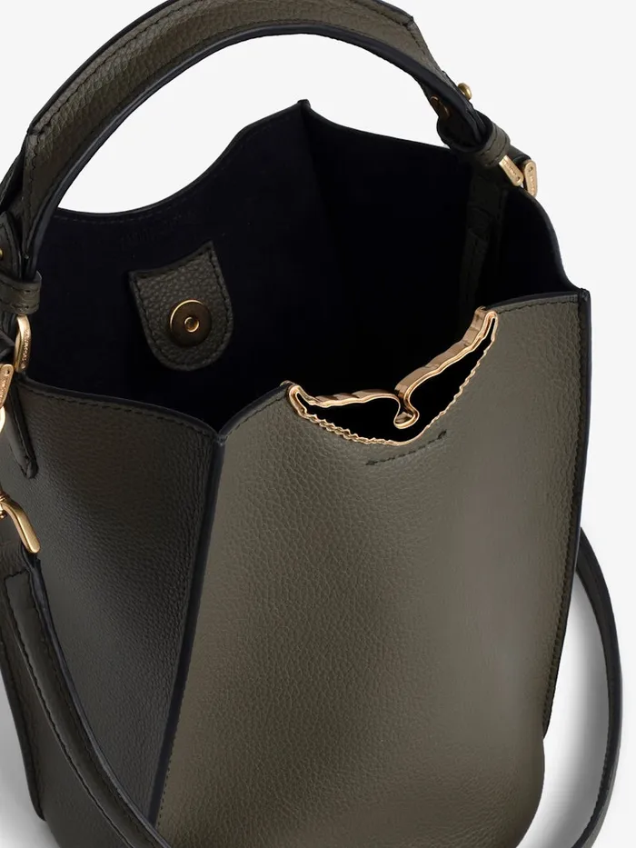 Women Zadig and Voltaire Handbags Borderline Bucket Bag Record