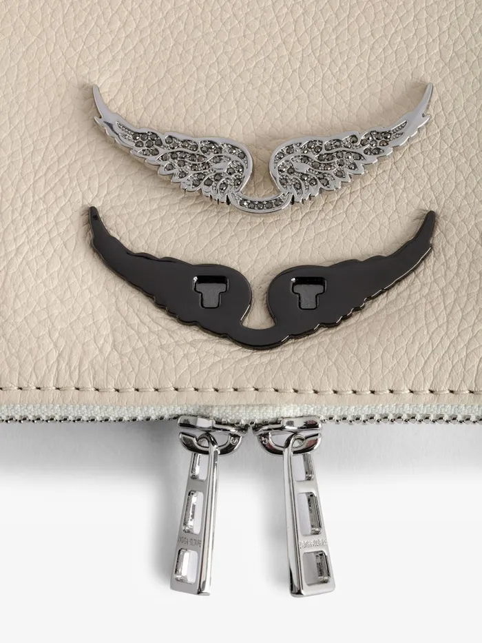 Women Zadig and Voltaire Handbags Swing Your Wings Rocky Bag Flash