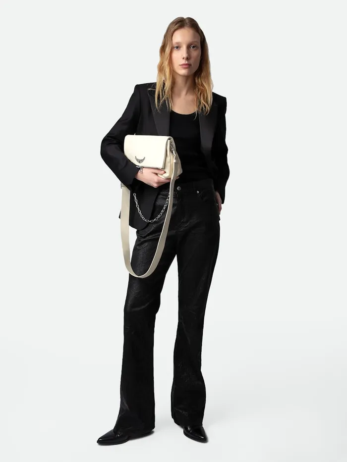 Women Zadig and Voltaire Handbags Swing Your Wings Rocky Bag Flash