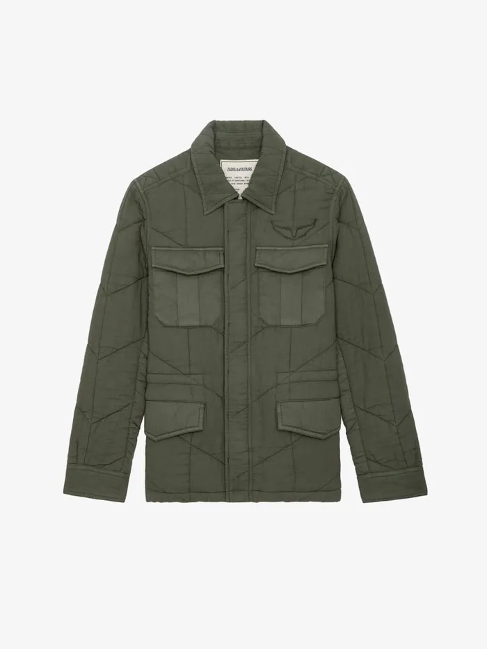 Women Zadig and Voltaire Jackets and Coats Kayak Jacket Kaki