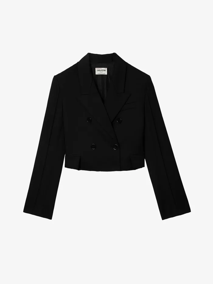 Women Zadig and Voltaire Jackets and Coats Vito Blazer Black