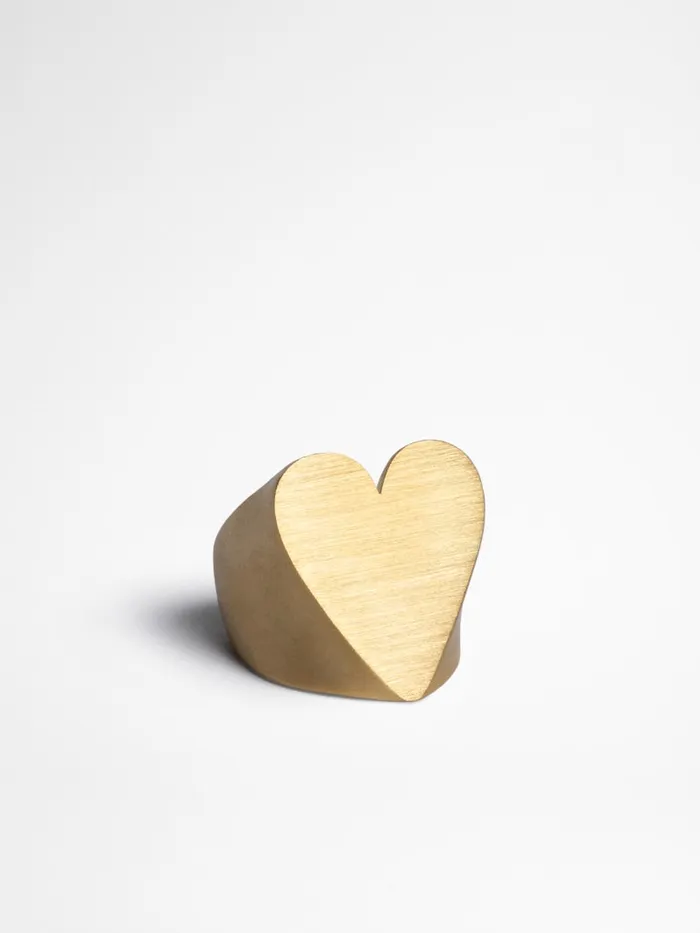 Women Zadig and Voltaire Jewelry Idol Ring Gold