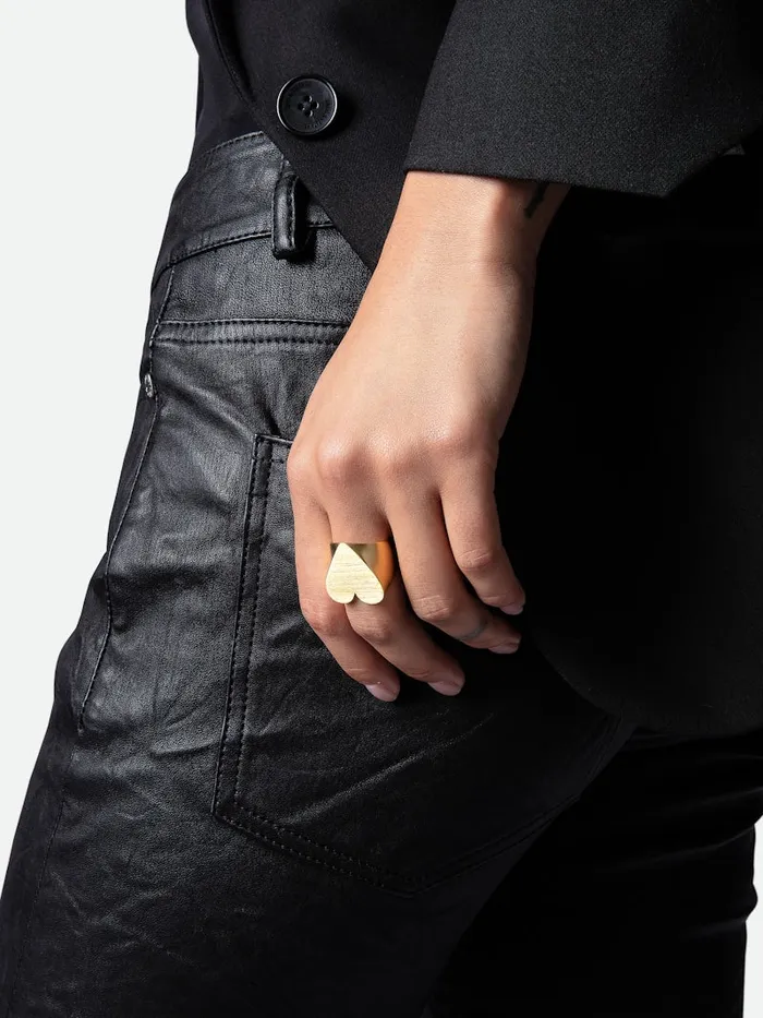Women Zadig and Voltaire Jewelry Idol Ring Gold