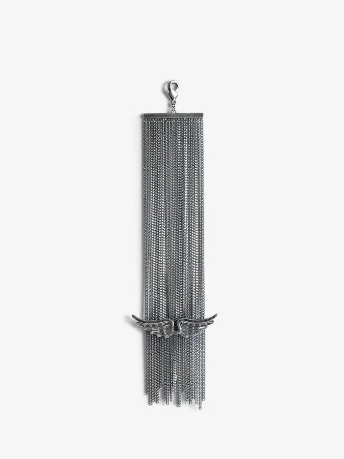 Women Zadig and Voltaire Jewelry Rock Star Bracelet Antic Silver
