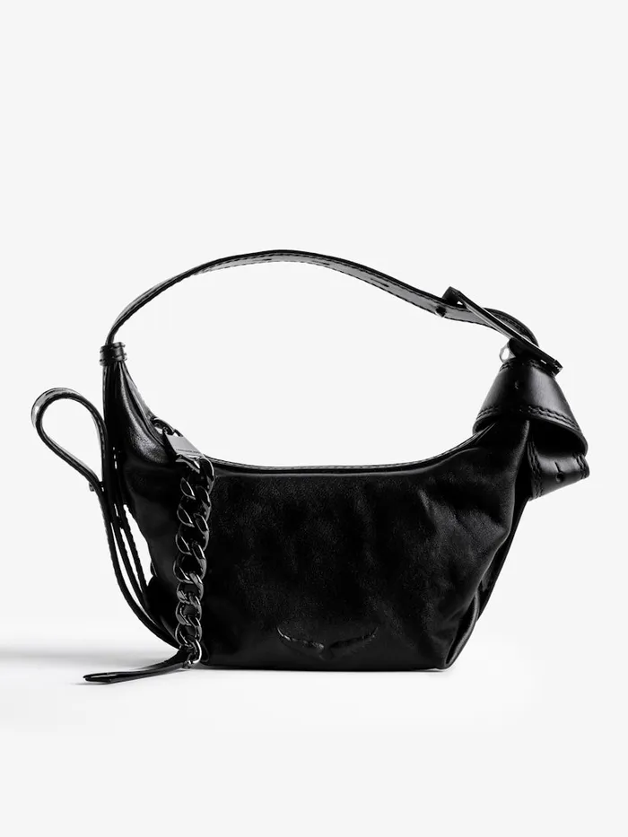 Women Zadig and Voltaire Leather Le Cecilia XS Bag Black