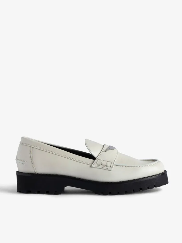 Women Zadig and Voltaire Loafers and Mules Joecassin Loafers Ice