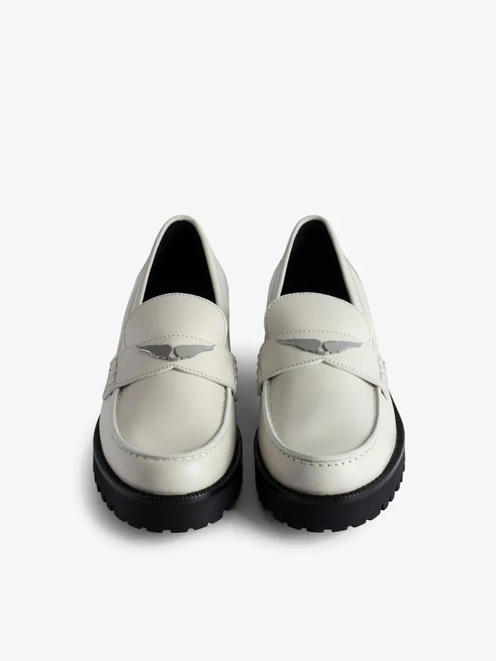 Women Zadig and Voltaire Loafers and Mules Joecassin Loafers Ice