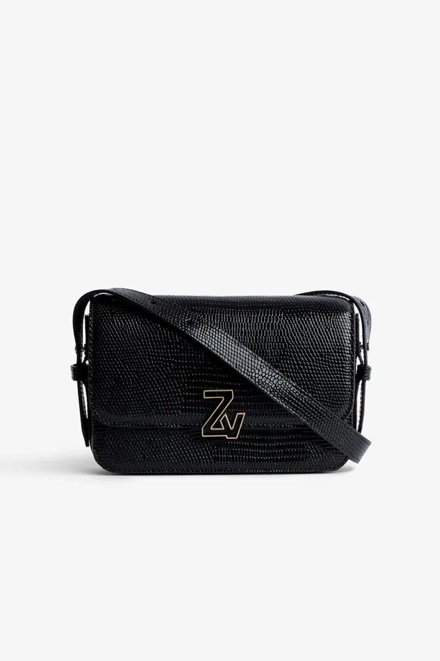 Women Zadig and Voltaire Mini Bags Le Mini ZV Initiale Bag Black