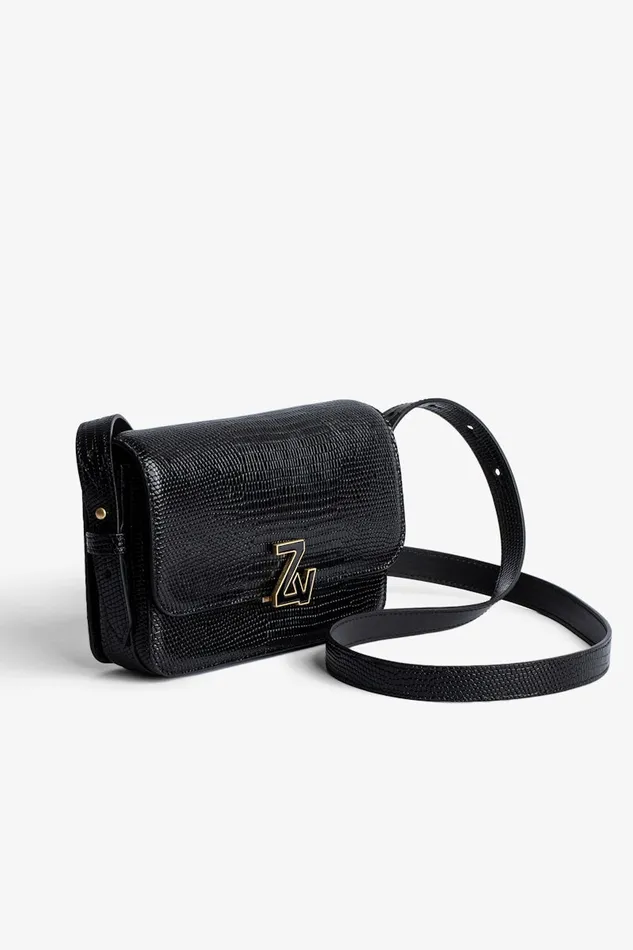 Women Zadig and Voltaire Mini Bags Le Mini ZV Initiale Bag Black