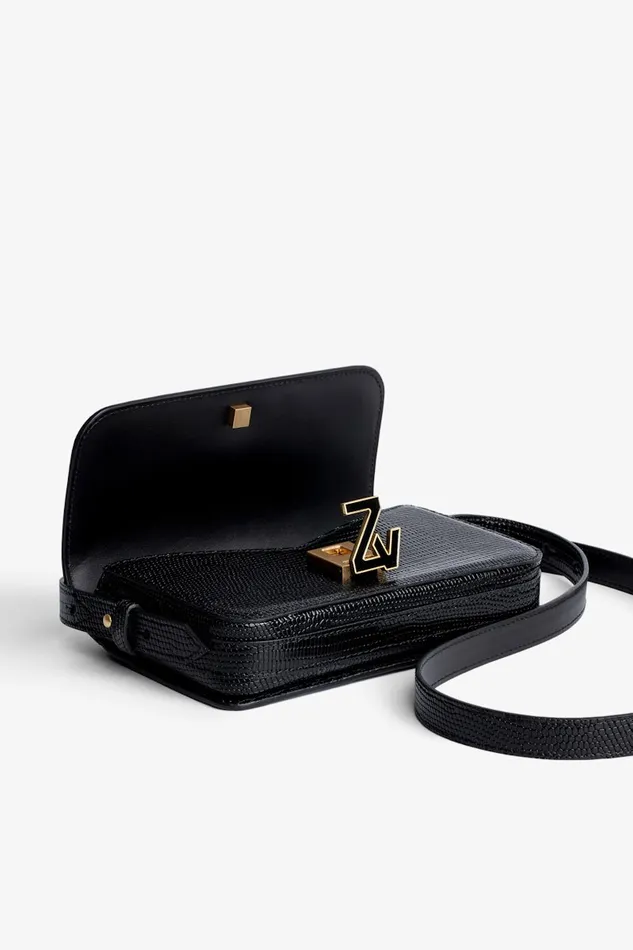 Women Zadig and Voltaire Mini Bags Le Mini ZV Initiale Bag Black