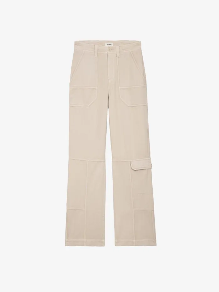 Women Zadig and Voltaire Pants and Shorts Pepper Pants Sugar