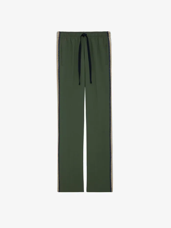 Women Zadig and Voltaire Pants and Shorts Pomy Pants Used Kaki