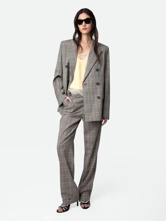 Women Zadig and Voltaire Pants and Shorts Pura Pants Grey