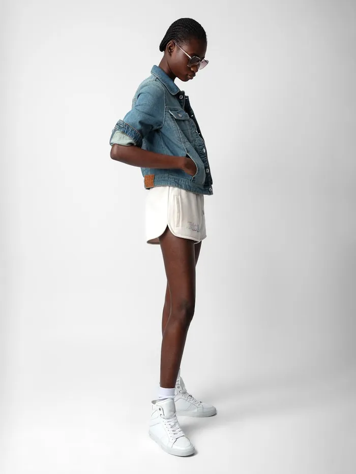 Women Zadig and Voltaire Pants and Shorts Smiley Shorts Petale