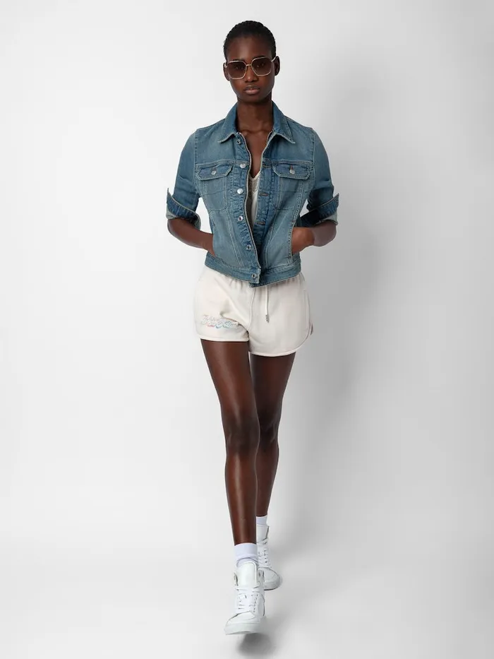 Women Zadig and Voltaire Pants and Shorts Smiley Shorts Petale