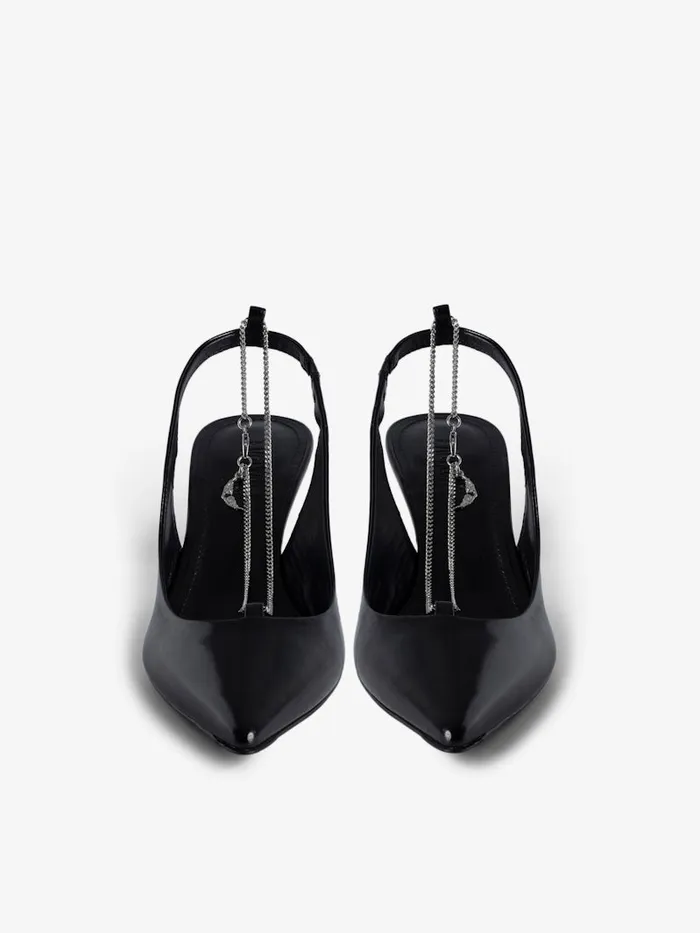 Women Zadig and Voltaire Pumps and Sandals First Night Court Shoes Black