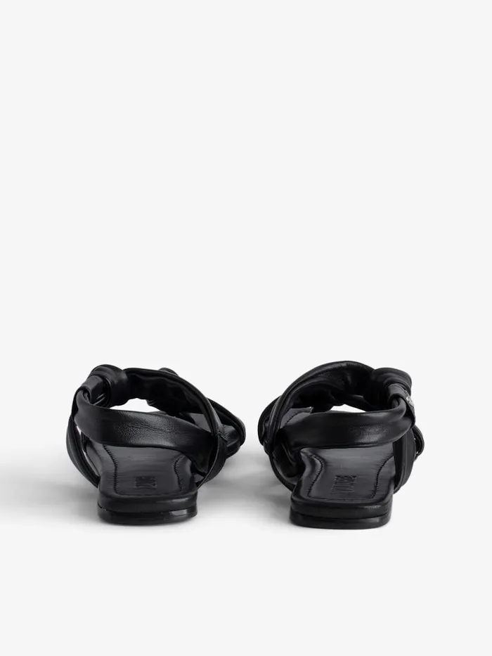 Women Zadig and Voltaire Pumps and Sandals Forget Me Knot Sandals Black
