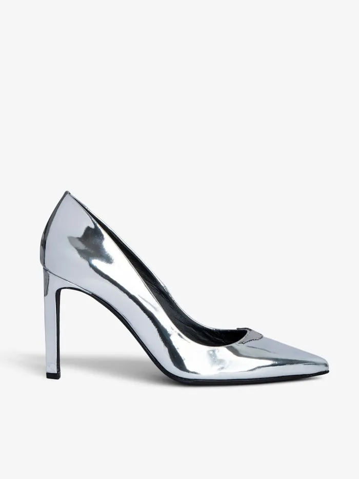 Women Zadig and Voltaire Pumps and Sandals Perfect Court Shoes Silver