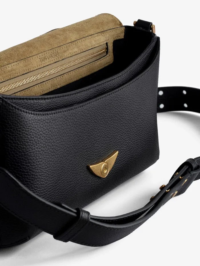 Women Zadig and Voltaire Shoulder Bags Borderline Daily Bag Black