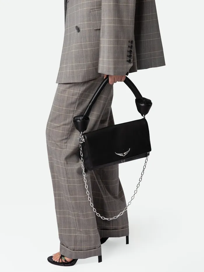Women Zadig and Voltaire Shoulder Bags Rocky Eternal Bag Black