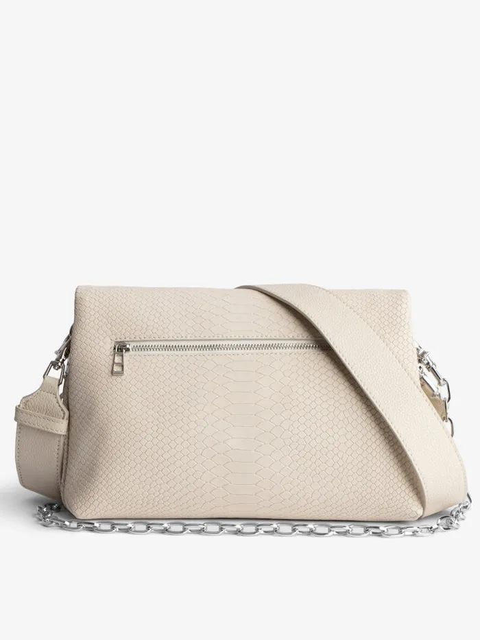 Women Zadig and Voltaire Shoulder Bags Rocky Soft Savage Bag Flash