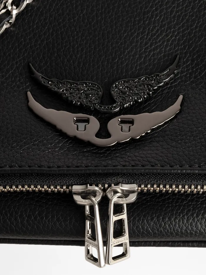 Women Zadig and Voltaire Straps and Accessories Swing Your Wings Charm Black Mattjet Women Zadig and Voltaire Straps and Accessories Swing Your Wings Charm Black Mattjet