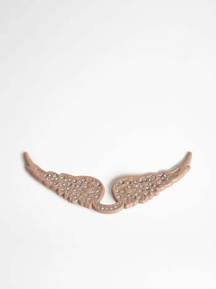 Women Zadig and Voltaire Straps and Accessories Swing Your Wings Charm Shiny Luckycrystal