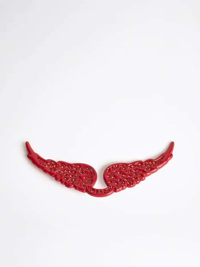 Women Zadig and Voltaire Straps and Accessories Swing Your Wings Charm Shiny Passionlight Siam Women Zadig and Voltaire Straps and Accessories Swing Your Wings Charm Shiny Passionlight Siam