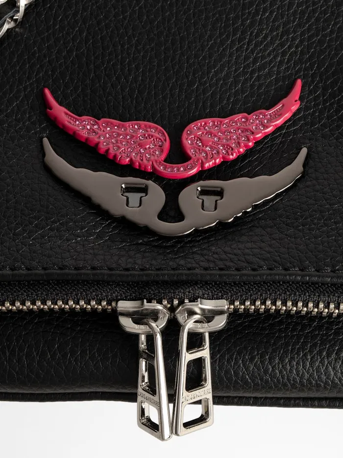 Women Zadig and Voltaire Straps and Accessories Swing Your Wings Charm Sjiny Fieryfuchsia Women Zadig and Voltaire Straps and Accessories Swing Your Wings Charm Sjiny Fieryfuchsia