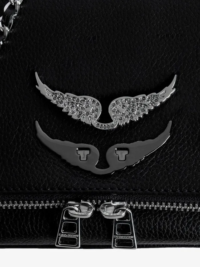 Women Zadig and Voltaire Straps and Accessories Swings Your Wings Diamant Charm Shiny Silver Hematite
