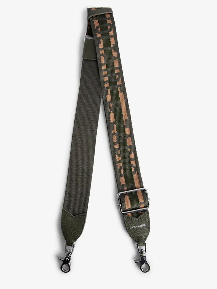 Women Zadig and Voltaire Straps and Accessories Zadig Shoulder Strap Military