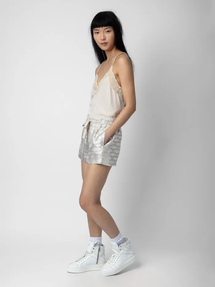 Women Zadig and Voltaire Suiting Paxi Wings Jacquard Shorts Scout