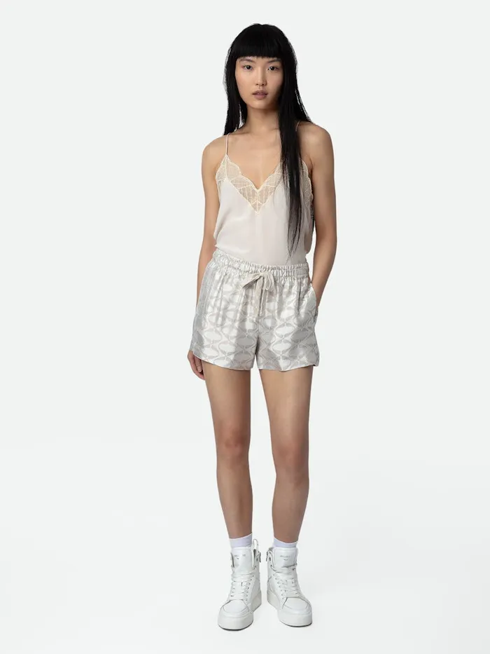 Women Zadig and Voltaire Suiting Paxi Wings Jacquard Shorts Scout