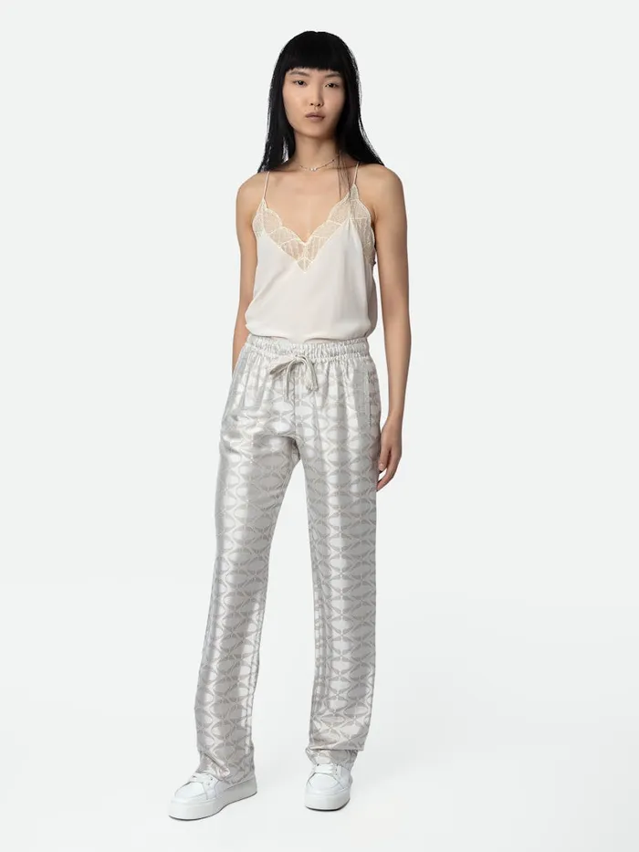 Women Zadig and Voltaire Suiting Pomy Wings Jacquard Pants Scout