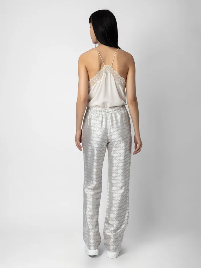 Women Zadig and Voltaire Suiting Pomy Wings Jacquard Pants Scout