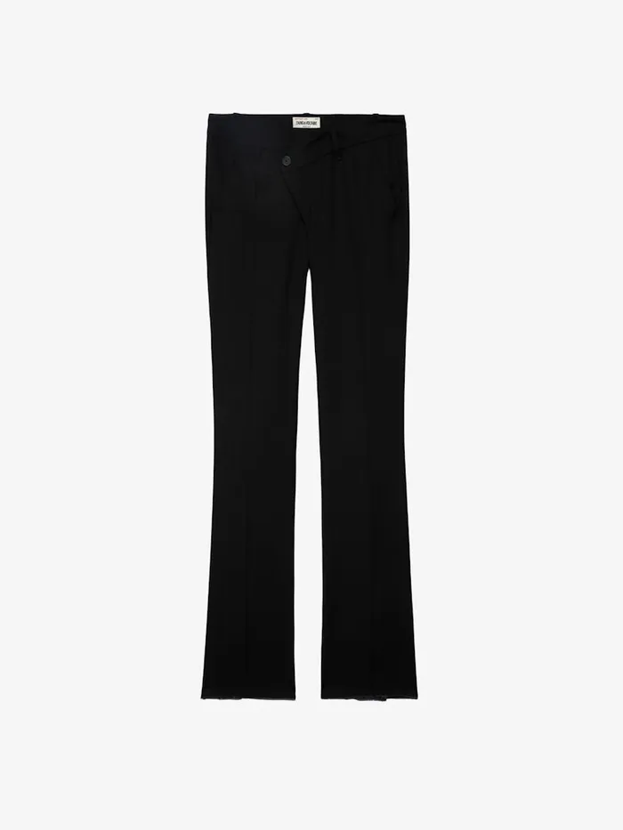 Women Zadig and Voltaire Suiting Poxy Pants Black