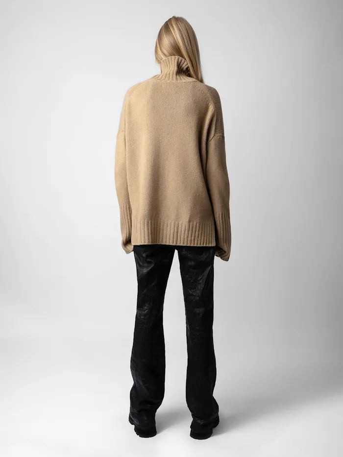 Women Zadig and Voltaire Sweaters and Cardigans Alma Sweater Nut