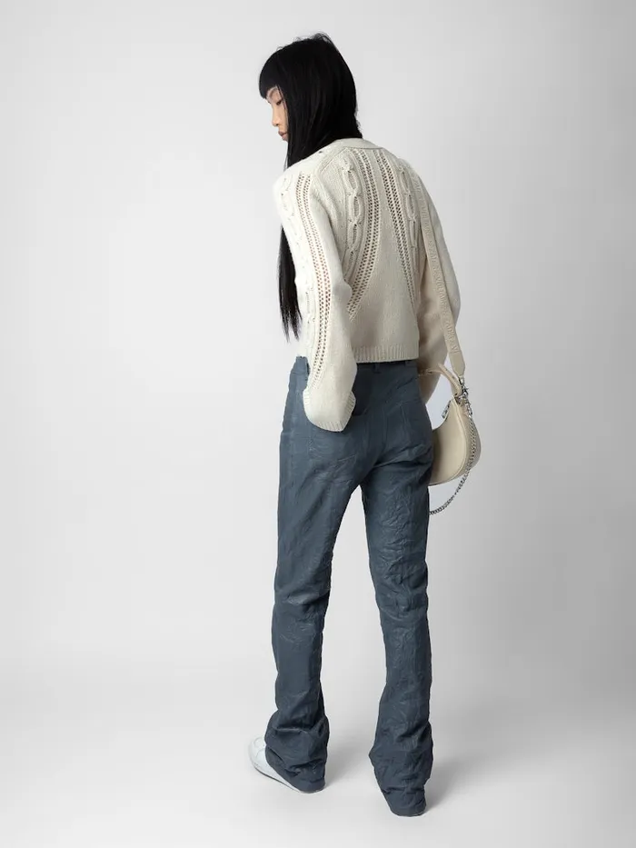 Women Zadig and Voltaire Sweaters and Cardigans Barley Cardigan Ecru