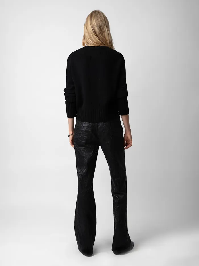 Women Zadig and Voltaire Sweaters and Cardigans Bleez Sequin Sweater Black