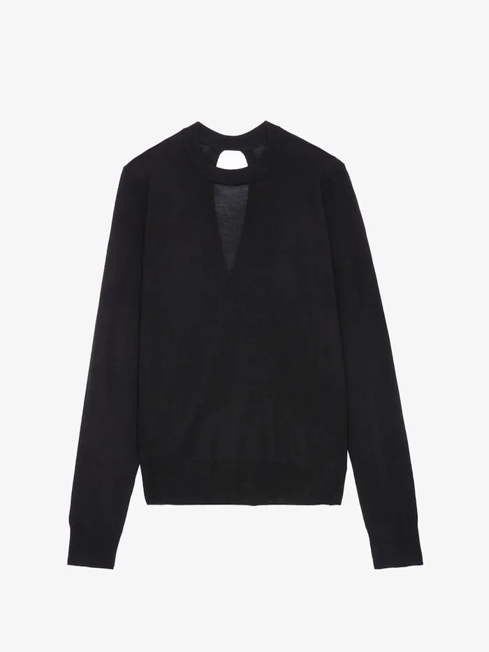 Women Zadig and Voltaire Sweaters and Cardigans Emma Sweater Black