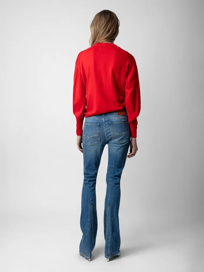 Women Zadig and Voltaire Sweaters and Cardigans Emmy Sweater Japon