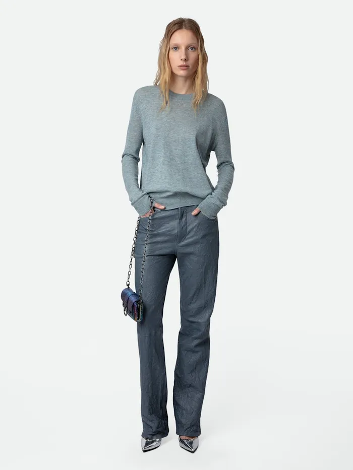 Women Zadig and Voltaire Sweaters and Cardigans Life Cashmere Sweater Nuage