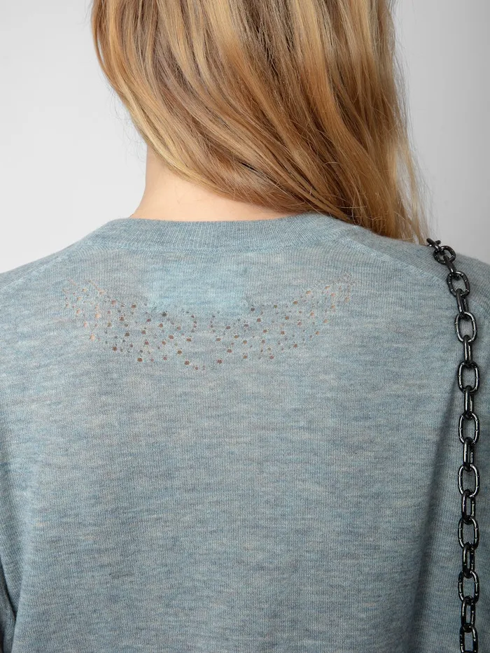 Women Zadig and Voltaire Sweaters and Cardigans Life Cashmere Sweater Nuage