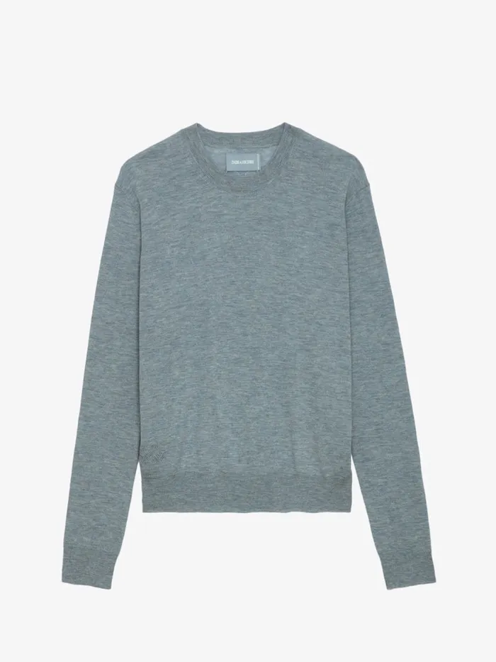 Women Zadig and Voltaire Sweaters and Cardigans Life Cashmere Sweater Nuage