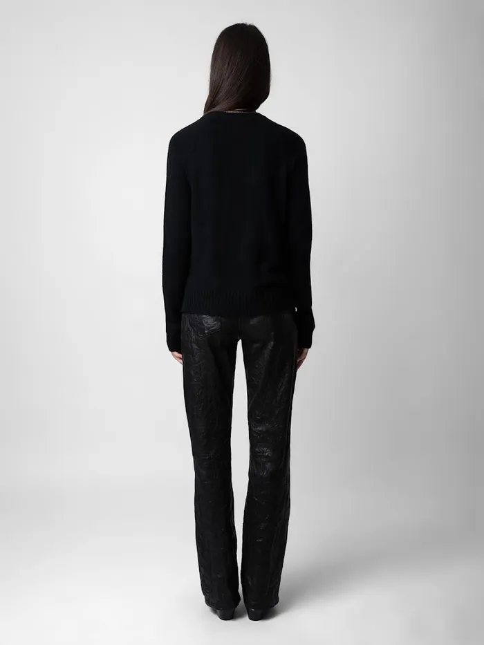 Women Zadig and Voltaire Sweaters and Cardigans Lili Cashmere Sweater Black