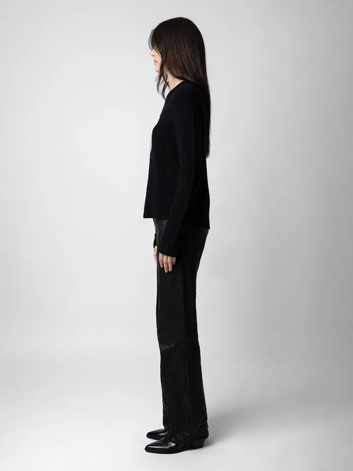 Women Zadig and Voltaire Sweaters and Cardigans Lili Cashmere Sweater Black