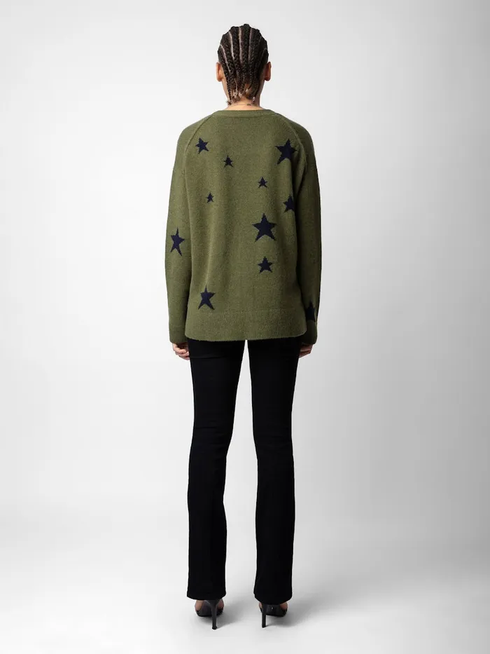 Women Zadig and Voltaire Sweaters and Cardigans Mirka Cardigan Dark Olive